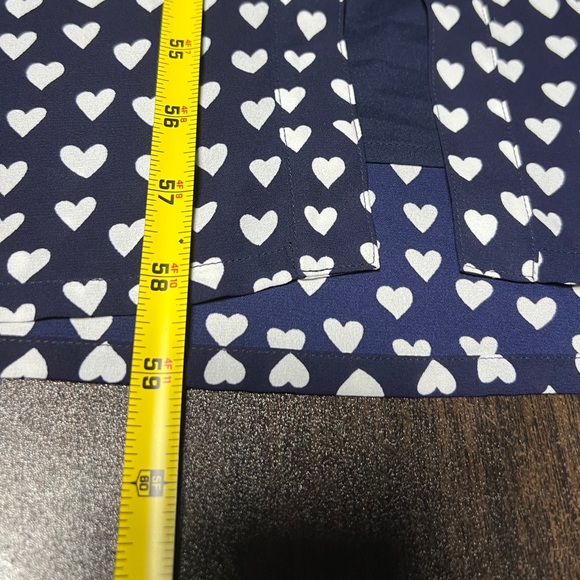 NWOT Draper James Sweet Heart Print Belted Button Down Maxi Dress 6 PP Sample - Picture 16 of 16